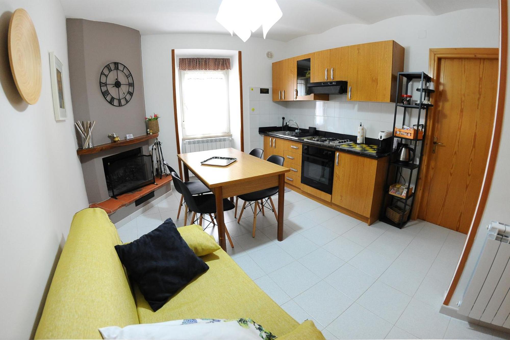 Apartmán La Casa Di Rocca Castel Di Sangro Exteriér fotografie